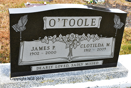 James  & Matilda O'Toole
