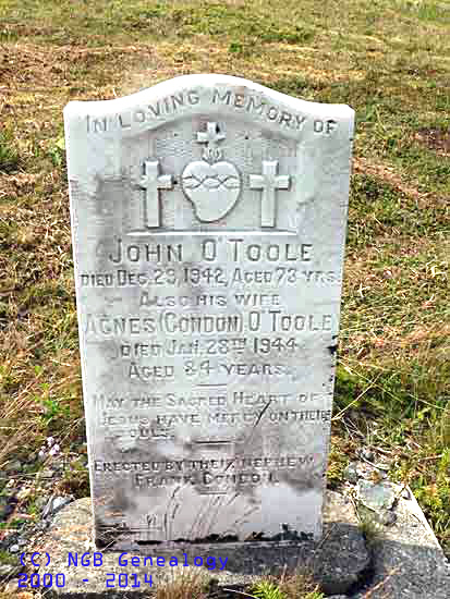 John and Agnes OToole