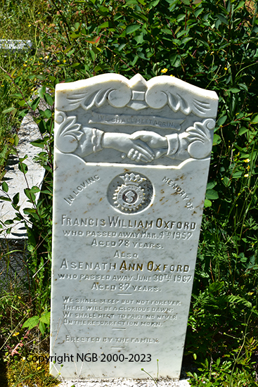 Francis William & Asenath Ann POxford