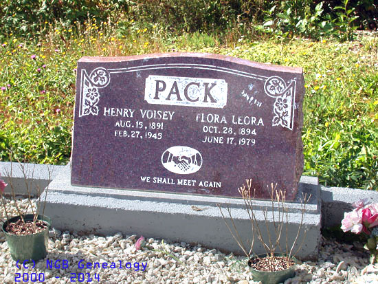 Henry and Flora Pack