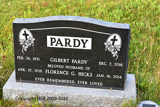 Gilbert & Florence G. Pardy