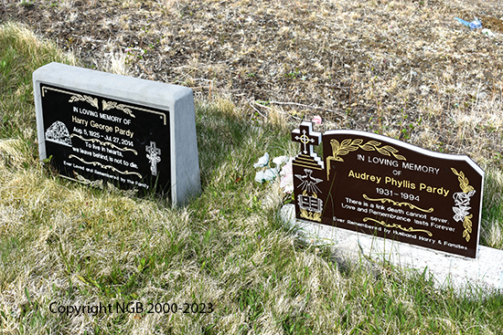 Harry George & Audrey Phyyllis Pardy