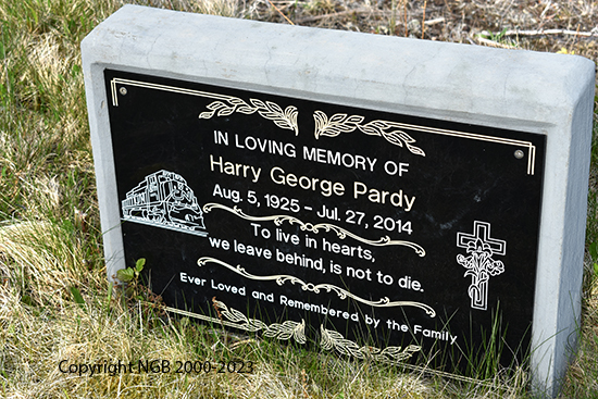 Harry George & Audrey Phyyllis Pardy