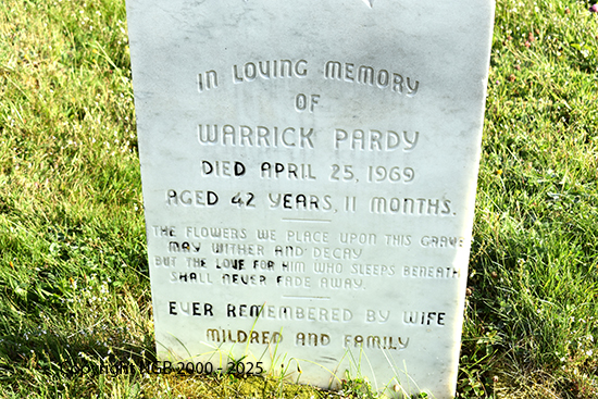Warrick Pardy