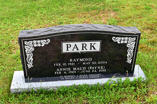 Raymond & Annie Maud Pak