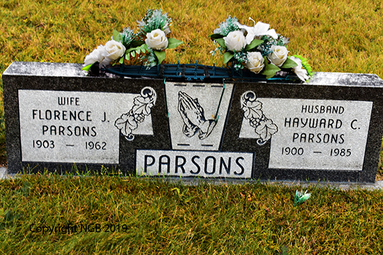 Florence J & Hayward C. Parsons