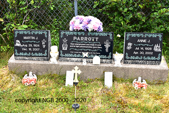 Martin J. & Annie J. Parrott