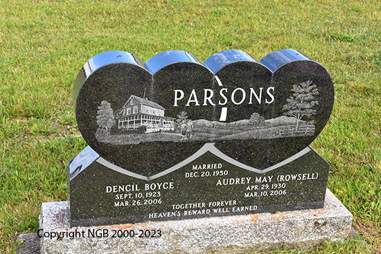 Dencil Boyce & Audrey May Parsons