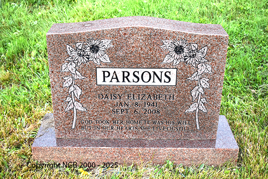 Daisy Elizabeth Parsons