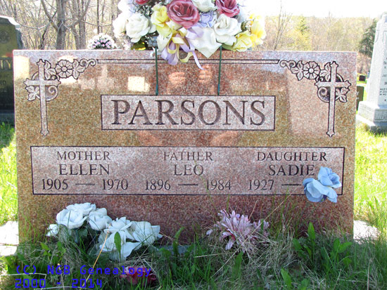 Ellen, Leo and Sadie Parsons