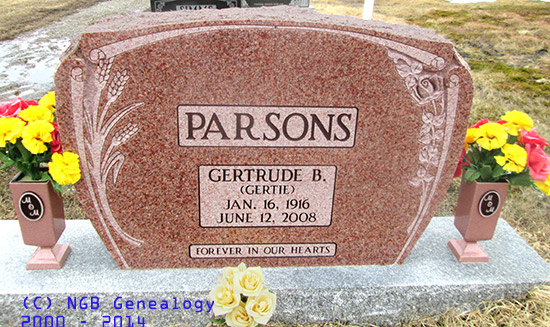 Gertrude Parsons