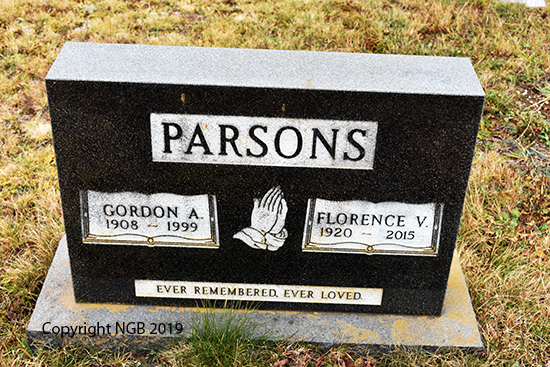 Gordon A. & Florence V. Parsons