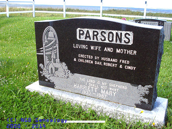 Harriett Mary Parsons