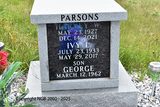 Harvey, Ivy L, & George Parsons