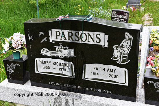 Henry Richard & Faith May Parsons