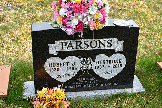 Hubert J. & Gertrude Parsons