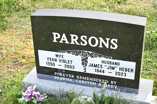 James Heber & Fern Violet Parsons