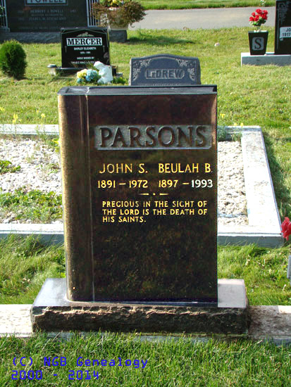 John and Beulah Parsons
