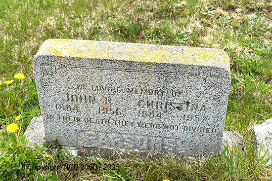 John R. & Christina Parsons