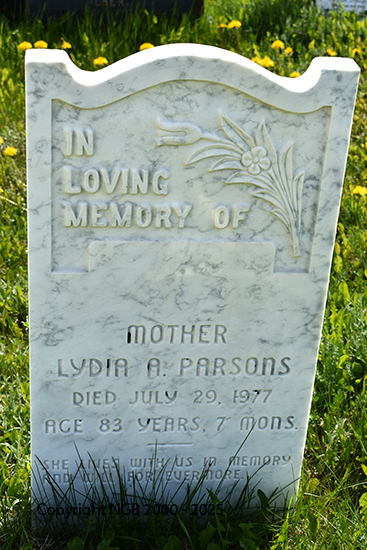 Lydia A. Parsons