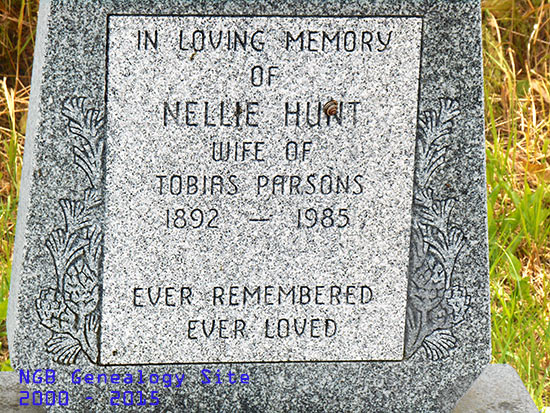 Nellie (Hunt) Parsons