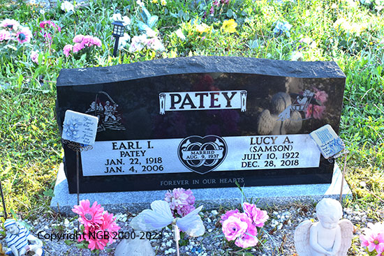 Earl I. & Lucy A. Patey