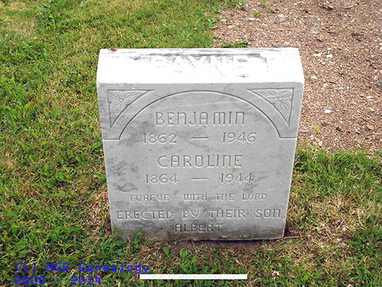 Benjamin & Caroline Payne