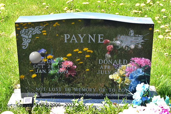 Donald G. & Alice Payne