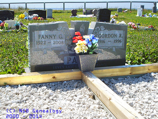 Fanny G. & Gordon R. Payne