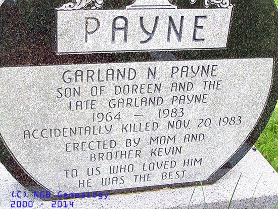 GarlandN.  Payne
