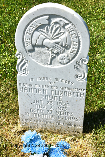 Hannah Elizabeth Payne