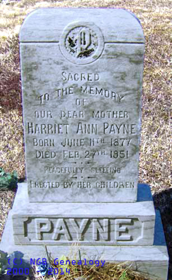 Harriet Ann Payne