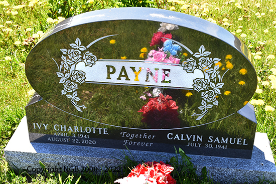 Calvin Samuel & Ivy Charlotte Payne