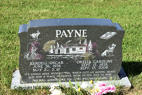 Rendell Oscar & Orelia Caroline Payne