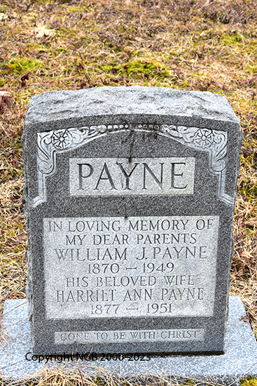 William J. & Harriet Ann Payne