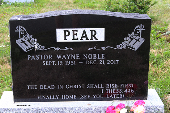 Pastor Wayne Noble Pear