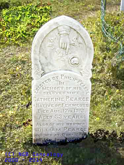 Catherine and William PEARCE