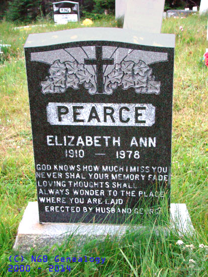 Elizabeth Ann Pearce