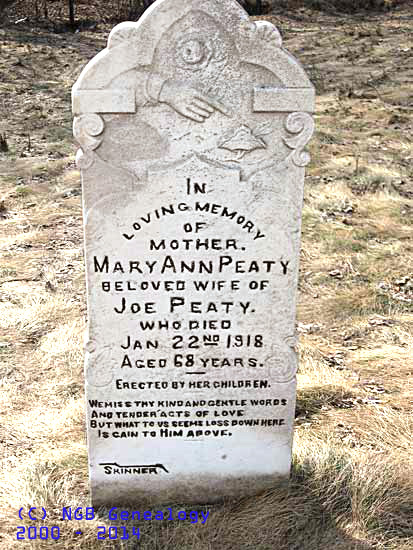  Mary Ann Peaty
