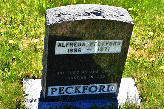 Alfreda Peckford
