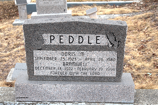 Bramwell & Doris M. Peddle