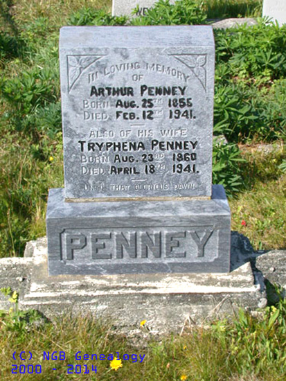 Arthur and Tryphena Penney