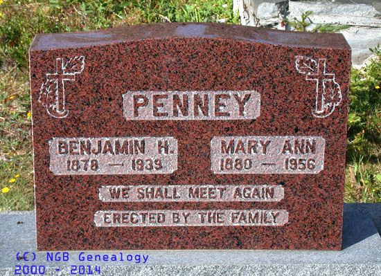 Benjamin H. and Mary Ann Penney
