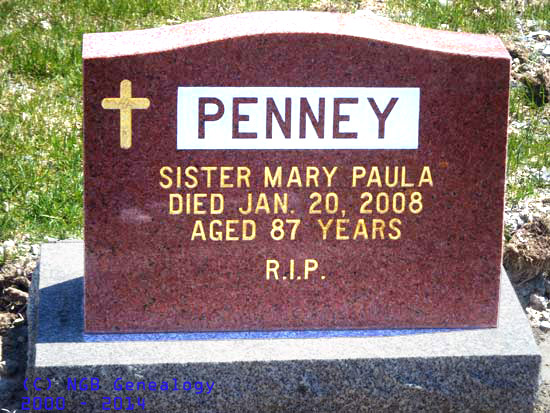 Sr. Mary Paula Penney