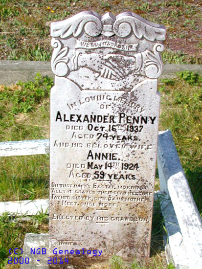 Alexander and Annie Penny