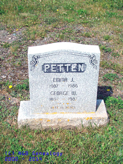 Emma J. and George W. Petten