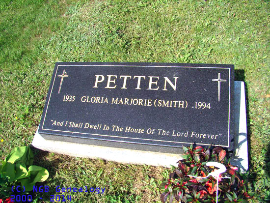 Gloria Marjorie (Smith) Petten
