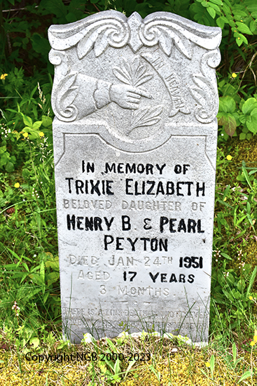TRIXIE ELIZABETH PEYTON