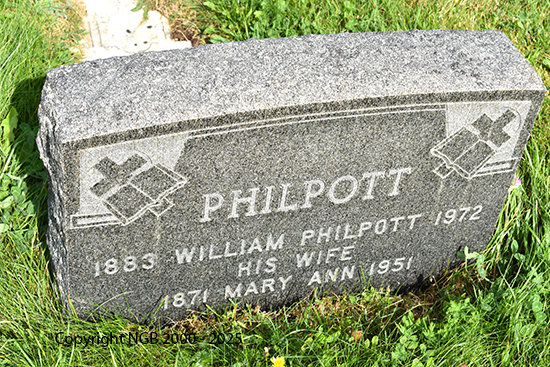 William & Mary Ann Philpott