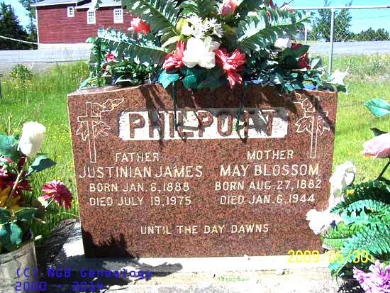 Justinian and May Philpott